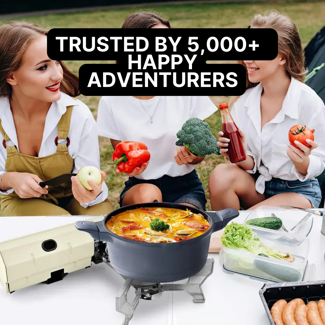THE ULTIMATE PORTABLE CAMPING STOVE - BAUN!