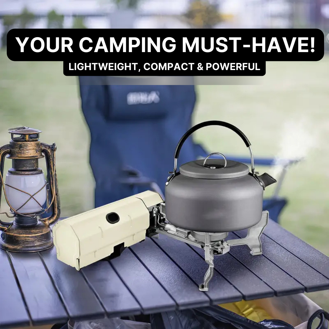 THE ULTIMATE FOLDABLE CAMPING STOVE - BAUN